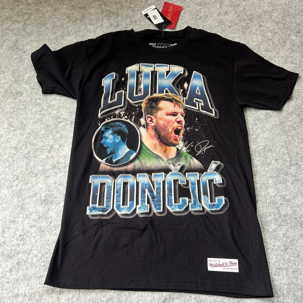 Mitchell & Ness Luka Doncic Short Sleeve T-Shirt Mens Small Lakers Mavs $45 - Picture 2 of 10